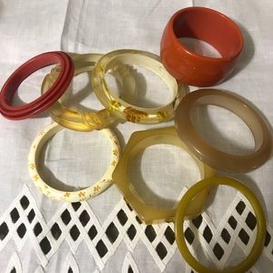 Incredible wide vintage Bakelite bracelet